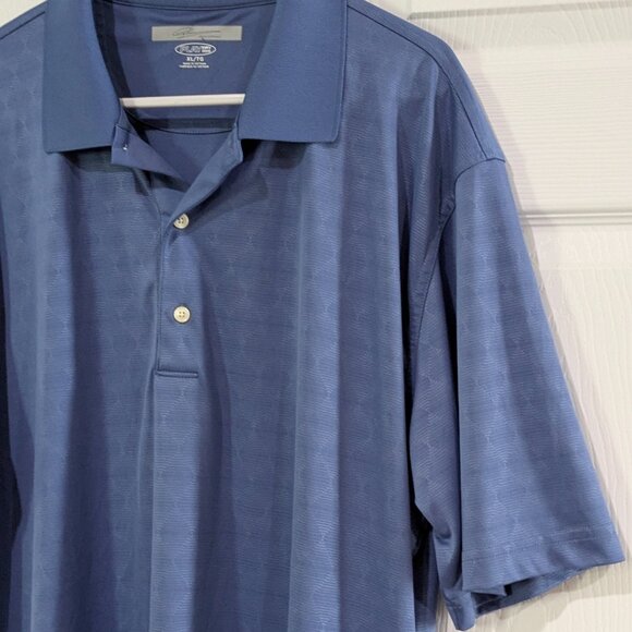 Greg Norman Play Dry Men's Blue Golf Polo Shirt, Size XL - Picture 6 of 14